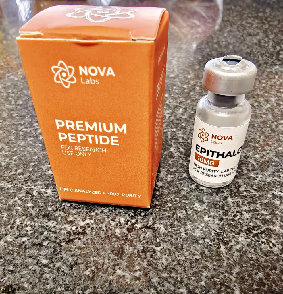 NOVA Labs Epitalon 10 mg with packaging