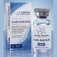 Acetic Acid 0.6% vial, CRYSTAL PEPTIDES